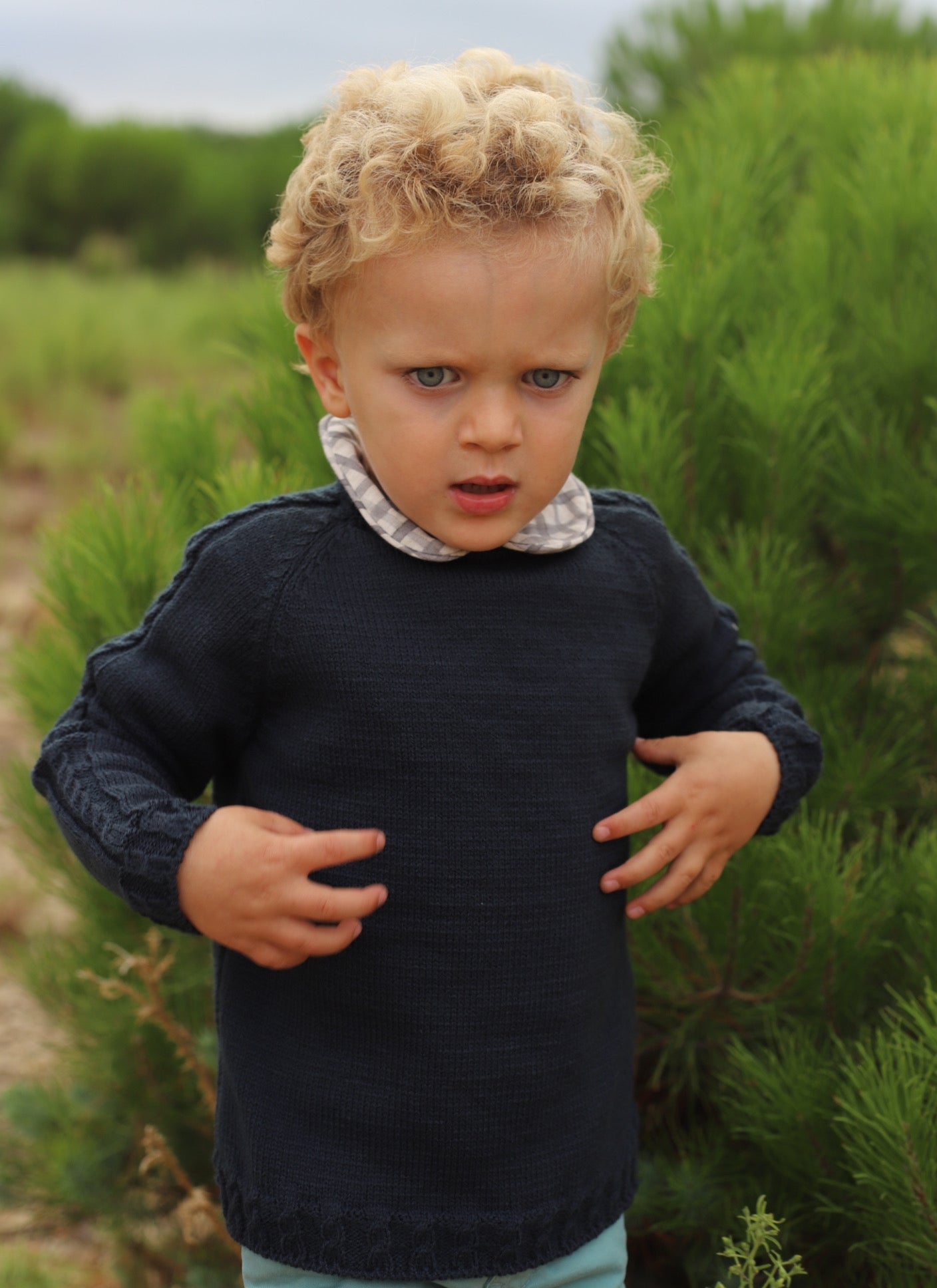 JERSEY JAEN AZUL OSCURO