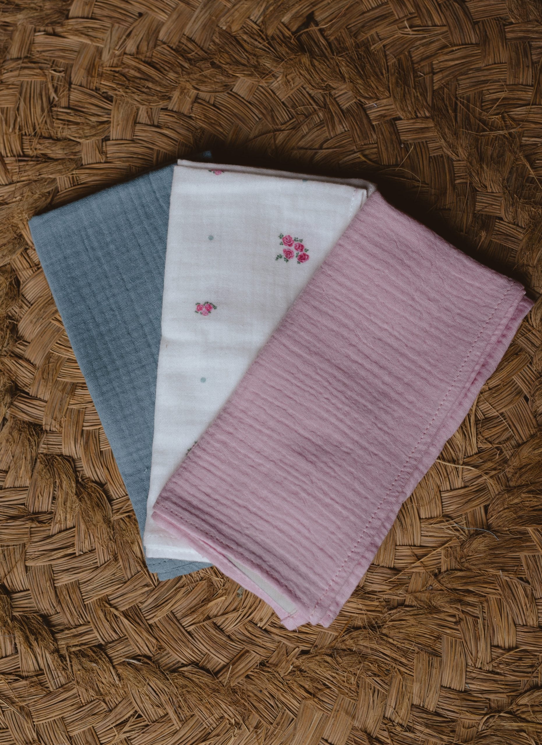 PACK OF 3 MIXED BAMBULA GAUZE