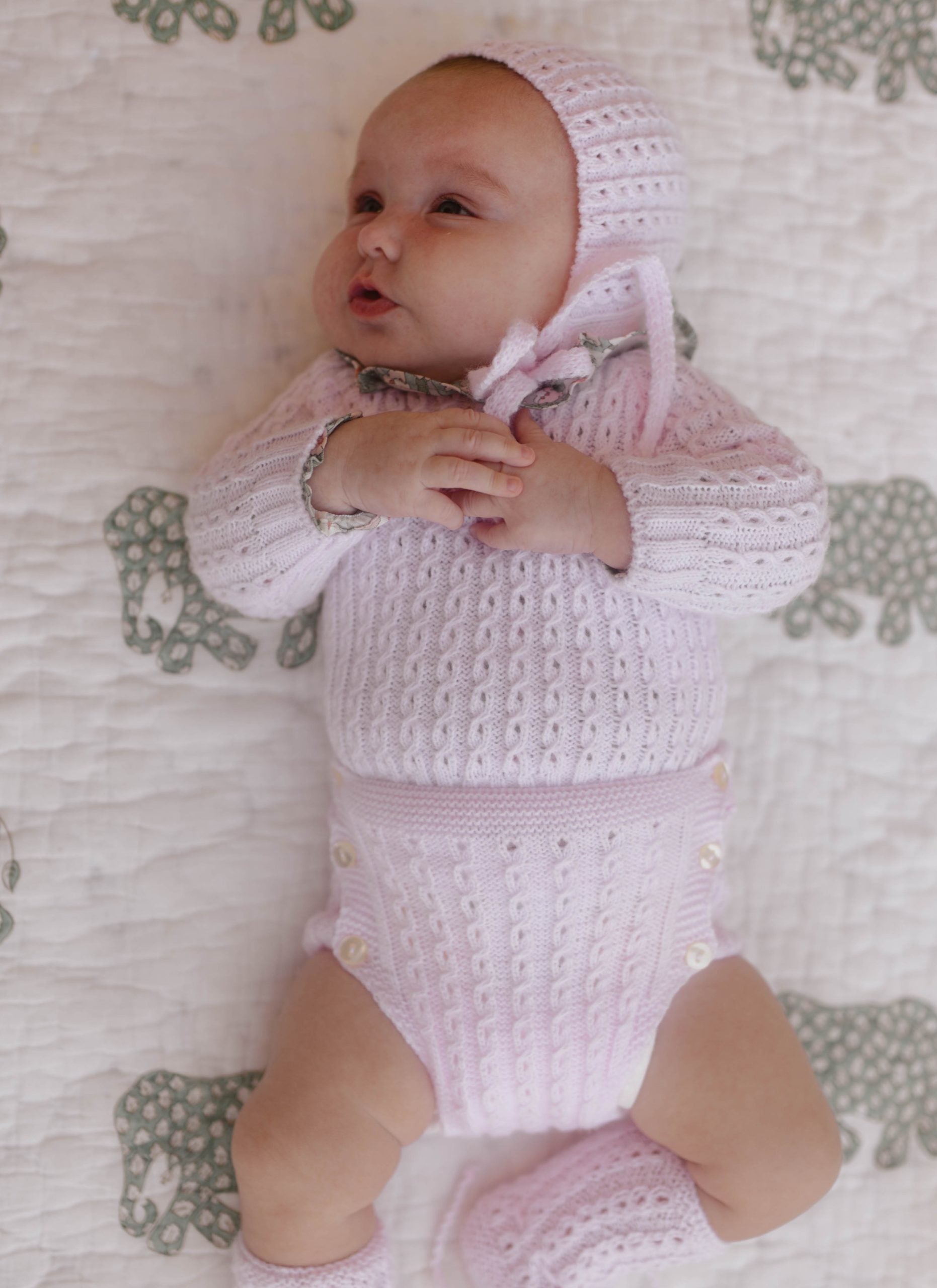 SANLÚCAR BABY PINK SWEATER