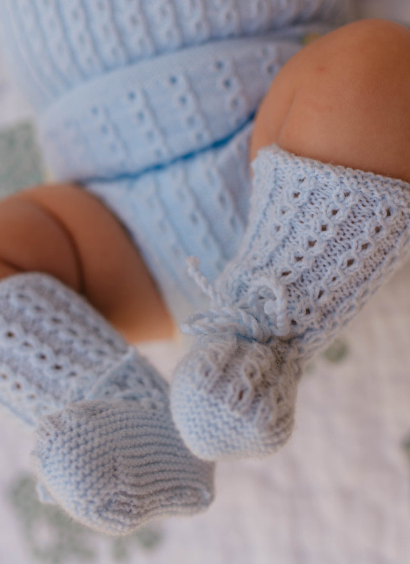 BABY LIGHT BLUE LONG SKATES