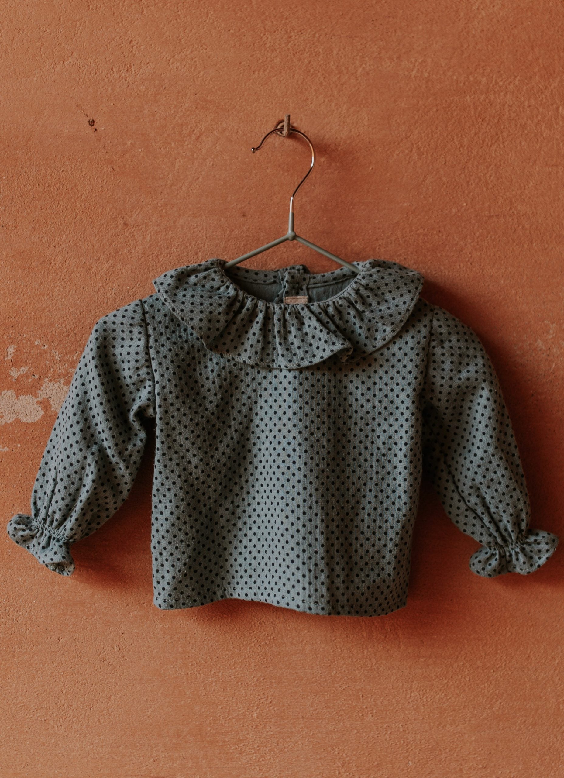 Camisa mangas largas para niña