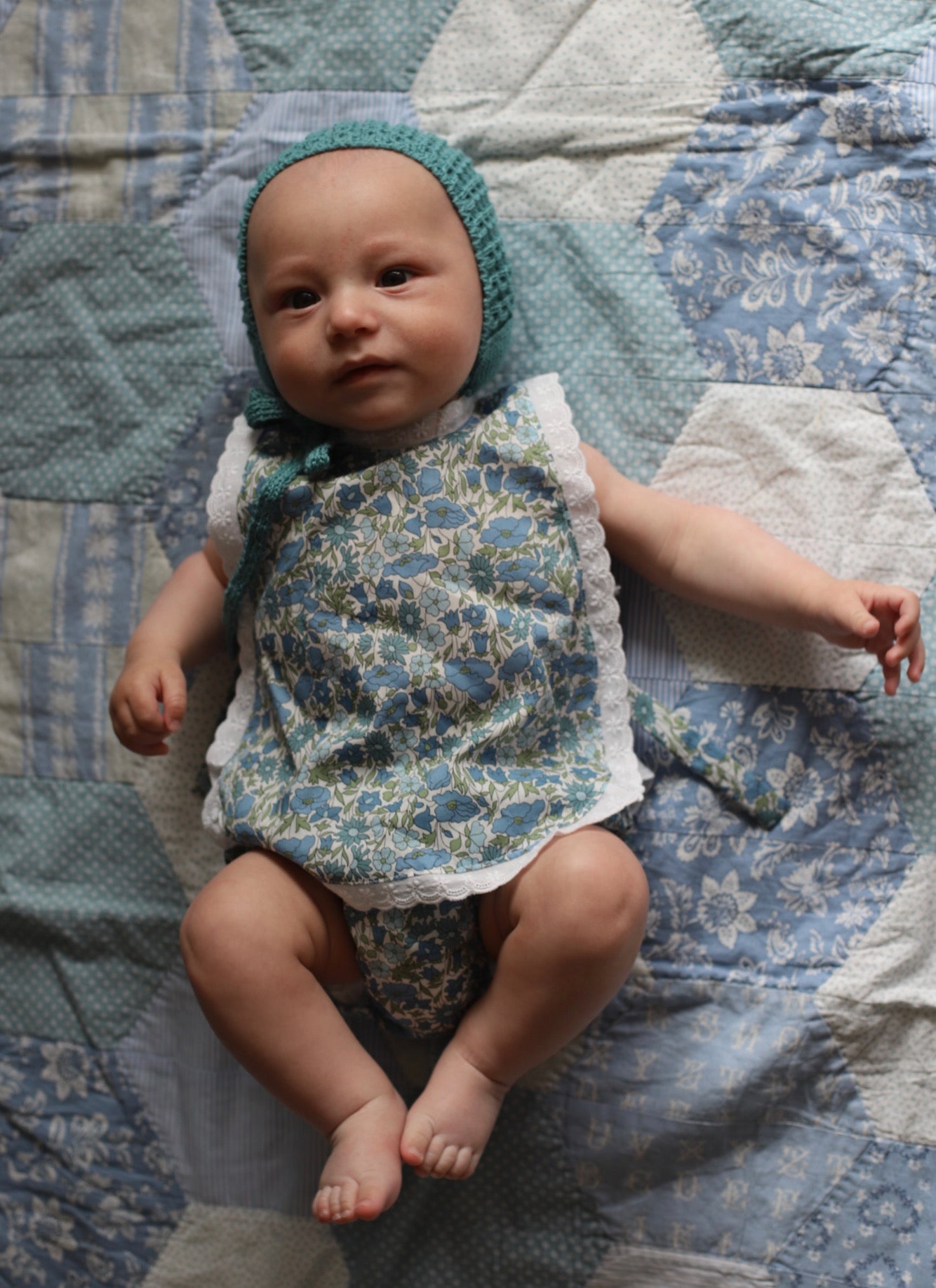 Conjunto color aquamarina para bebé