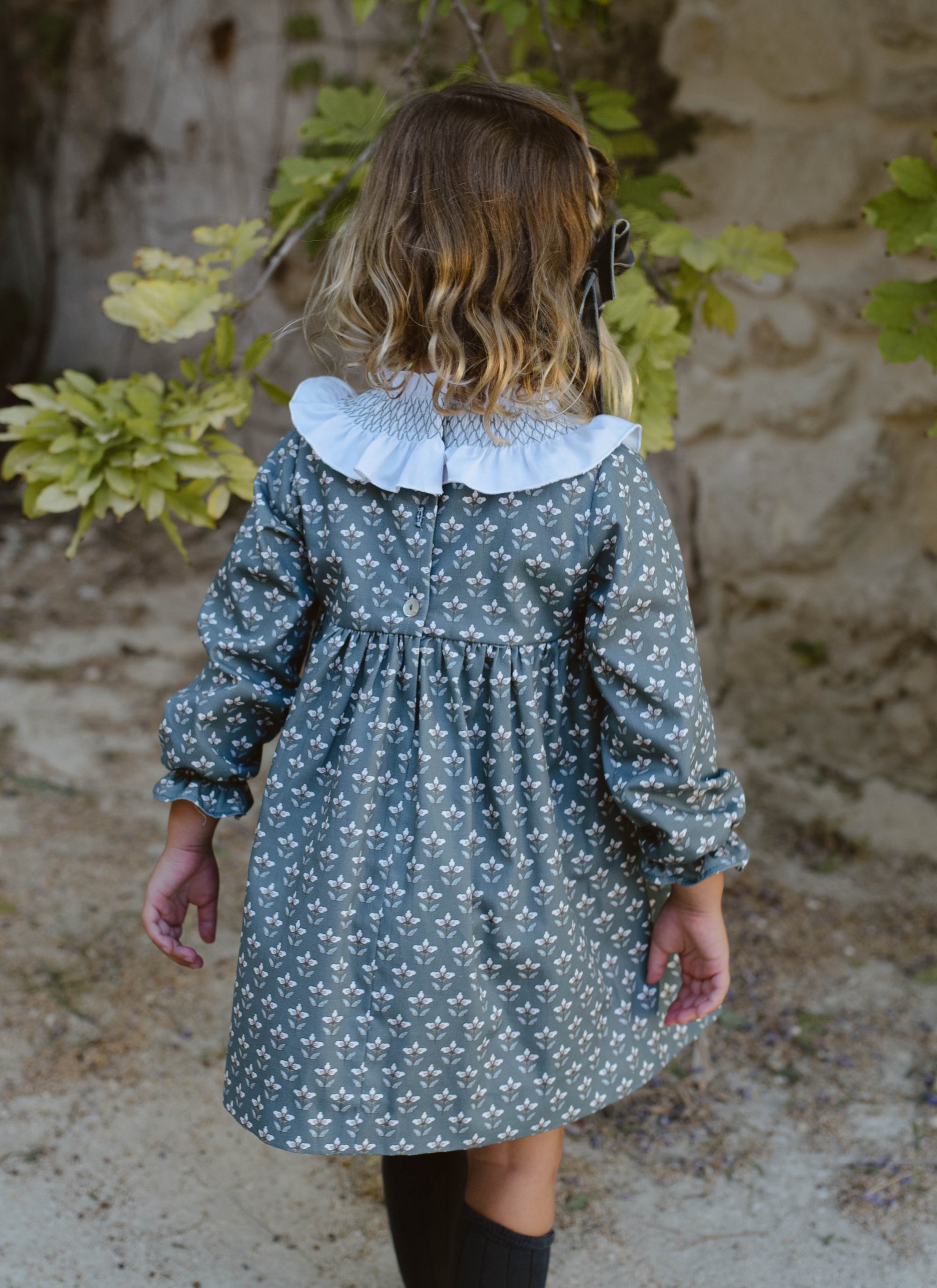 VESTIDO PUNTO INGLÉS TOMARES