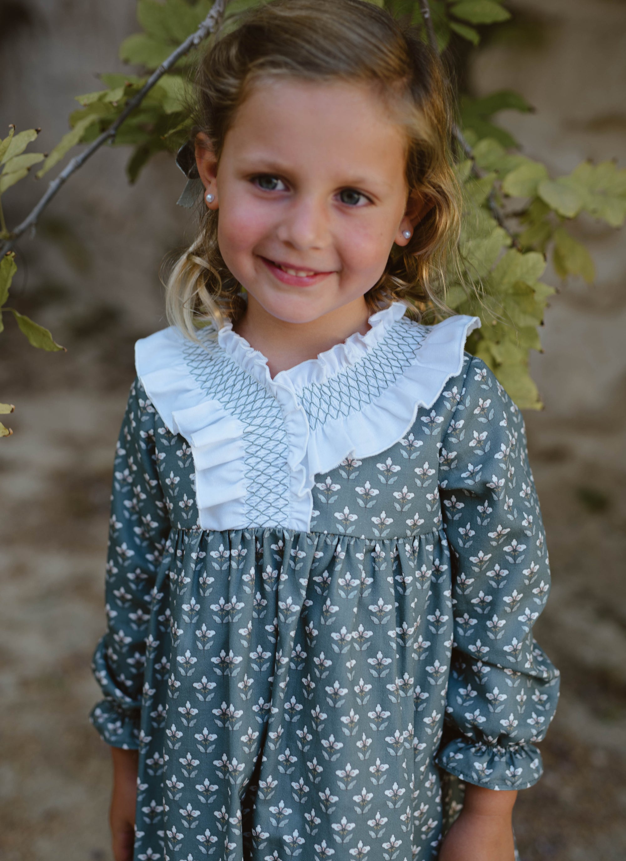 VESTIDO PUNTO INGLÉS TOMARES
