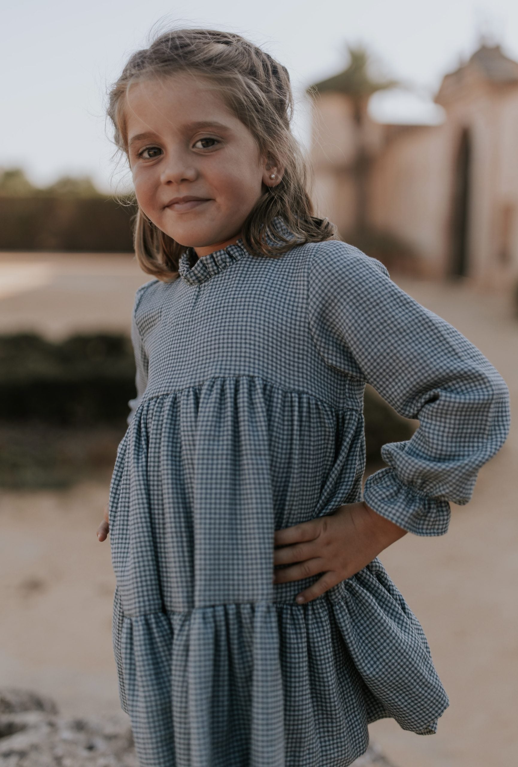 Vestido con volantes