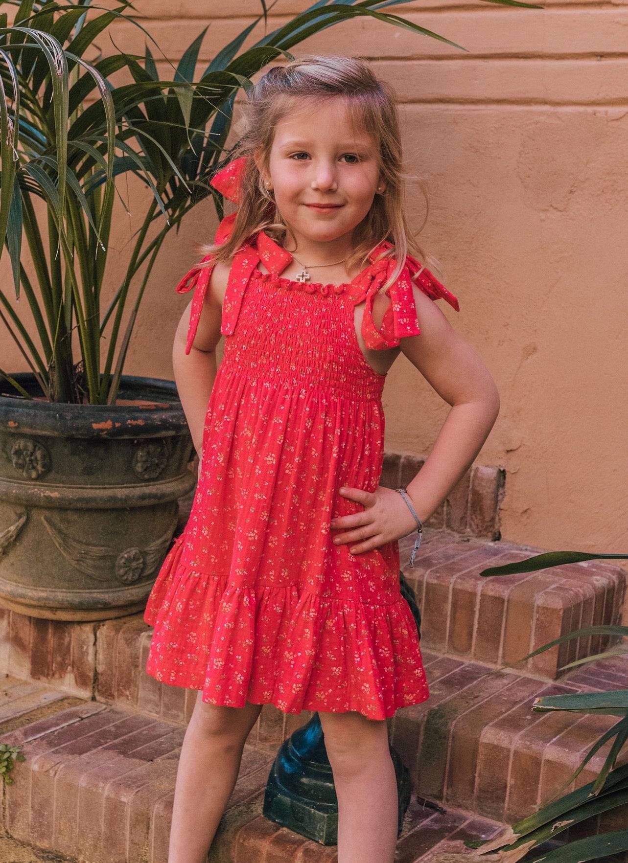 vestido para niña