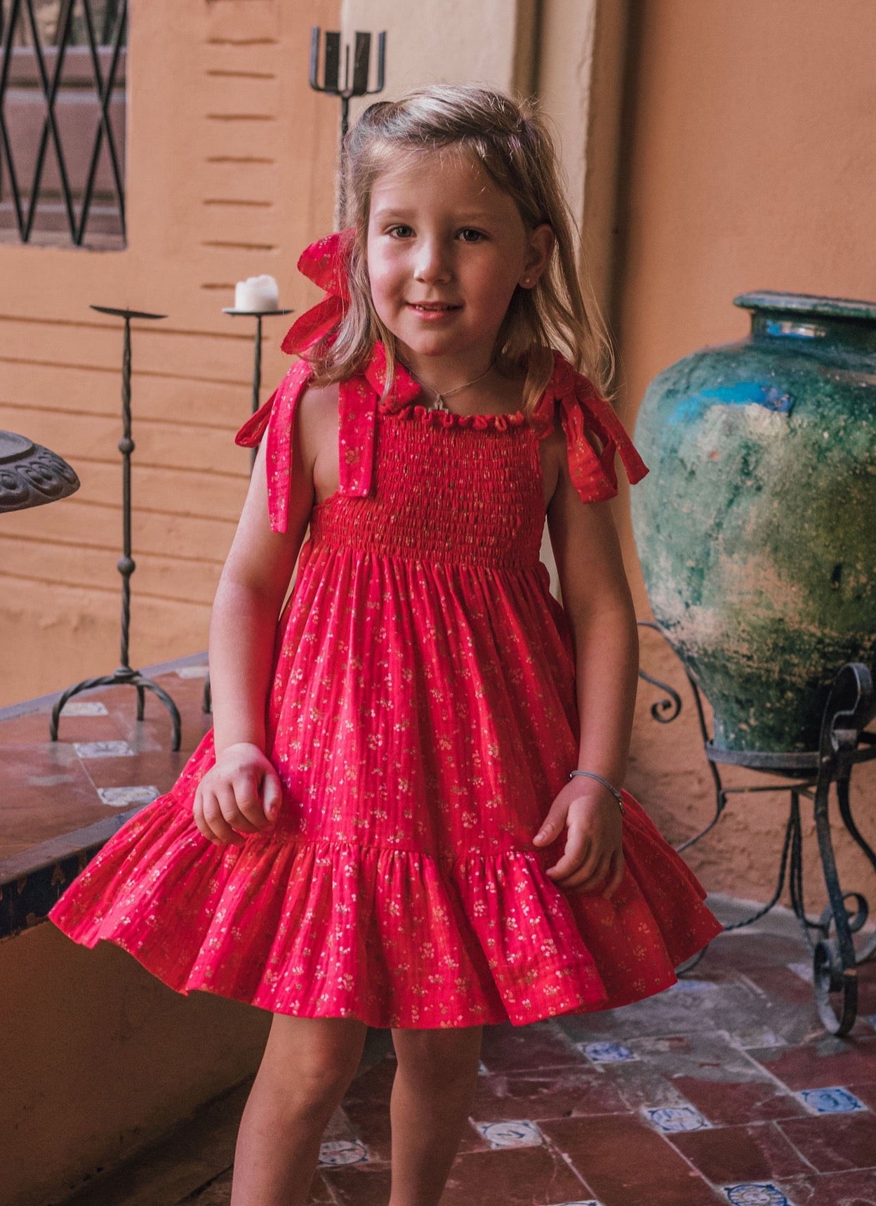 Vestidito de verano para niña
