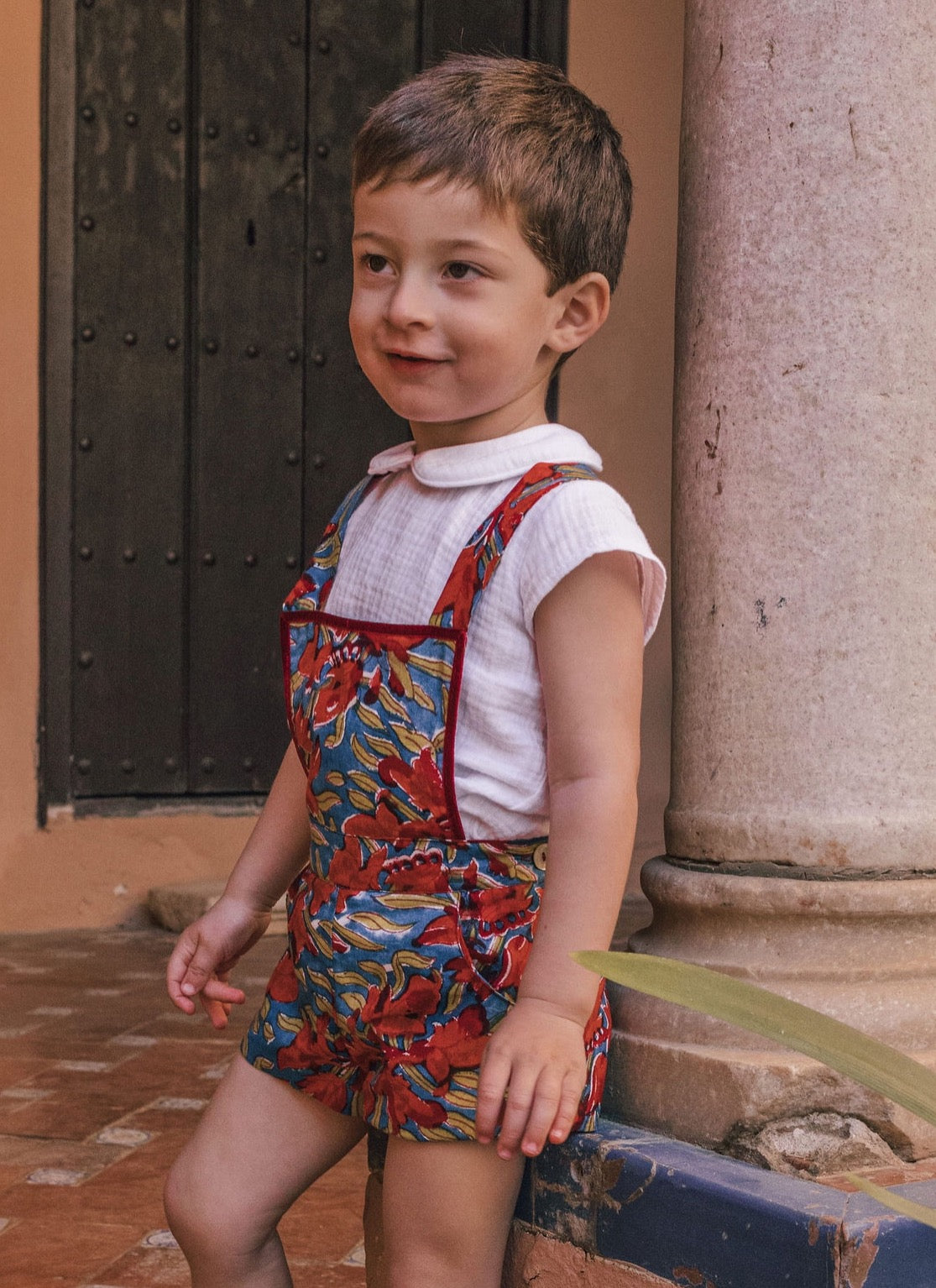 pantaloncillo floreado