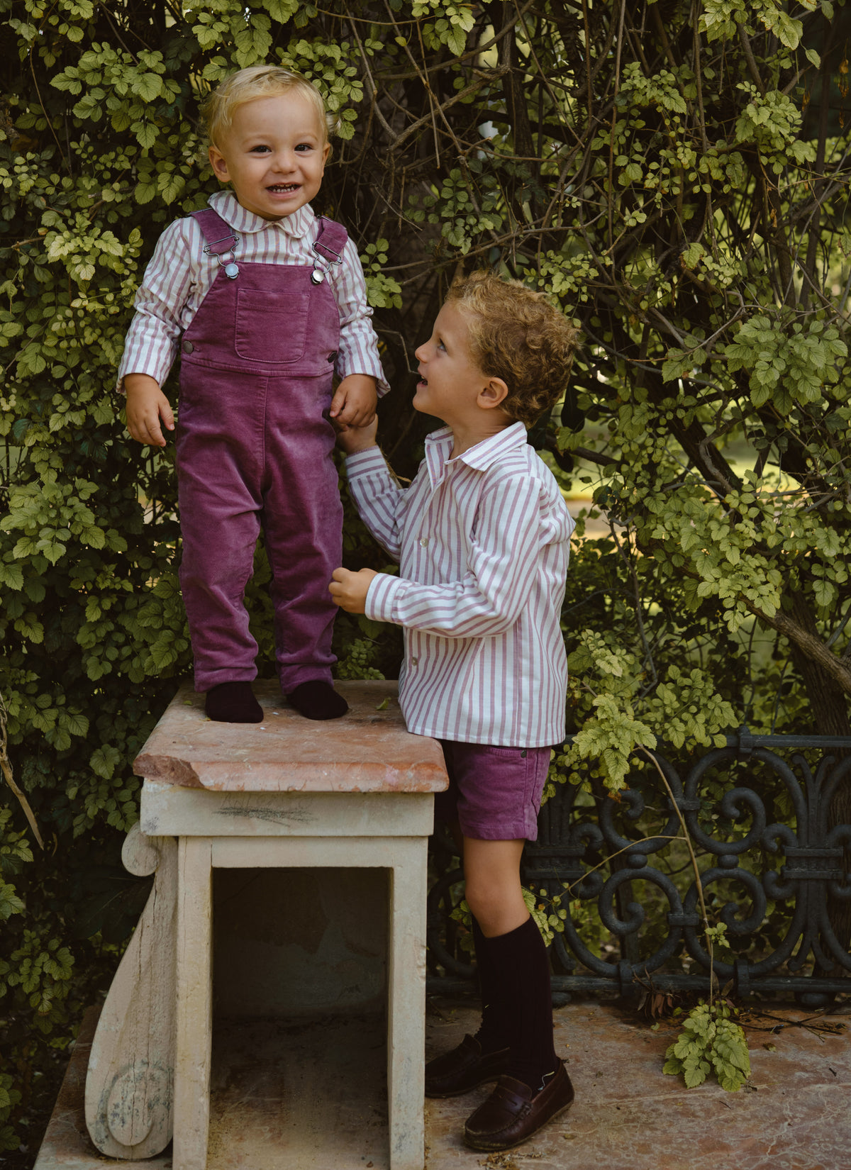 PETO PANTALÓN TERCIOPELO MAGENTA