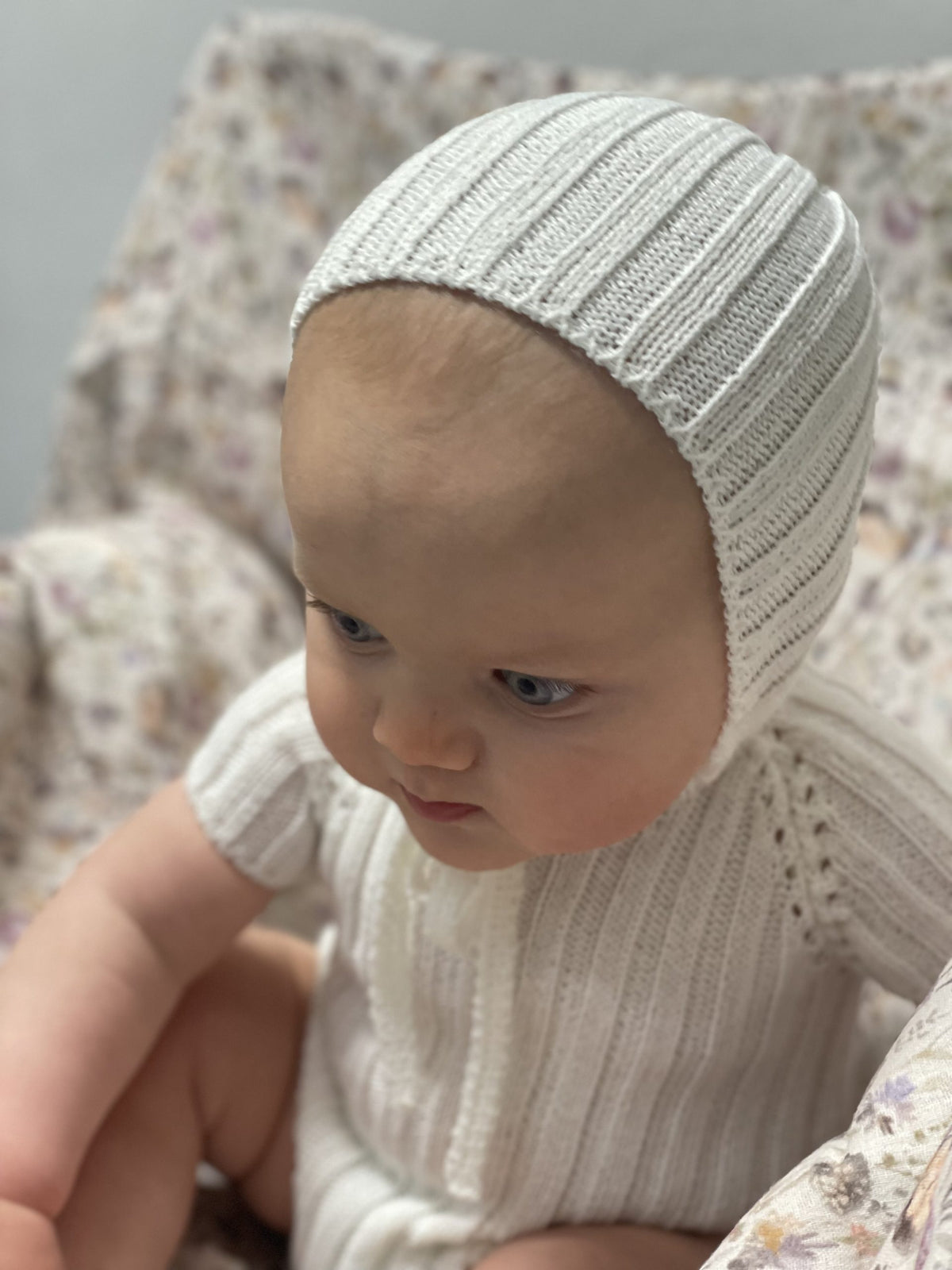 GORRO CANALÉ PERLÉ BLANCO