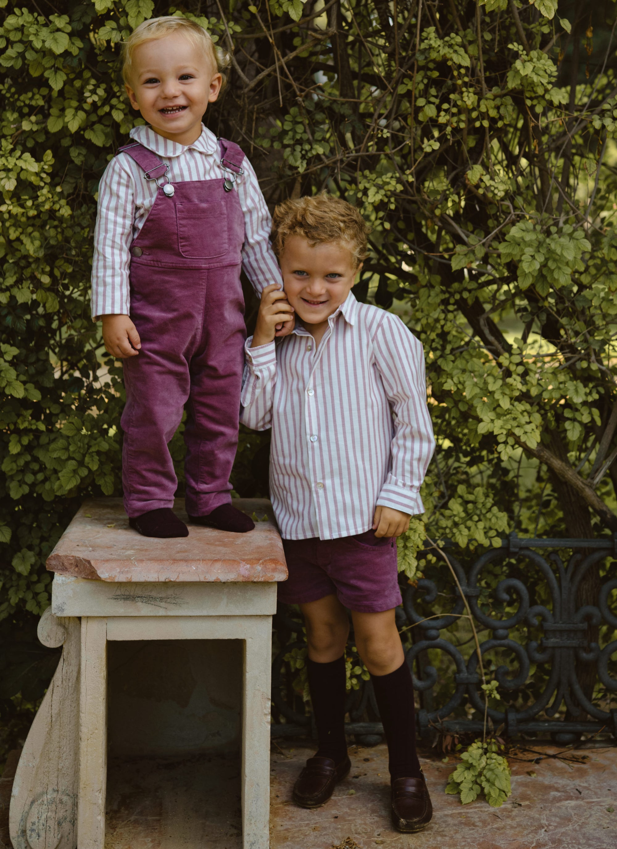 PETO PANTALÓN TERCIOPELO MAGENTA