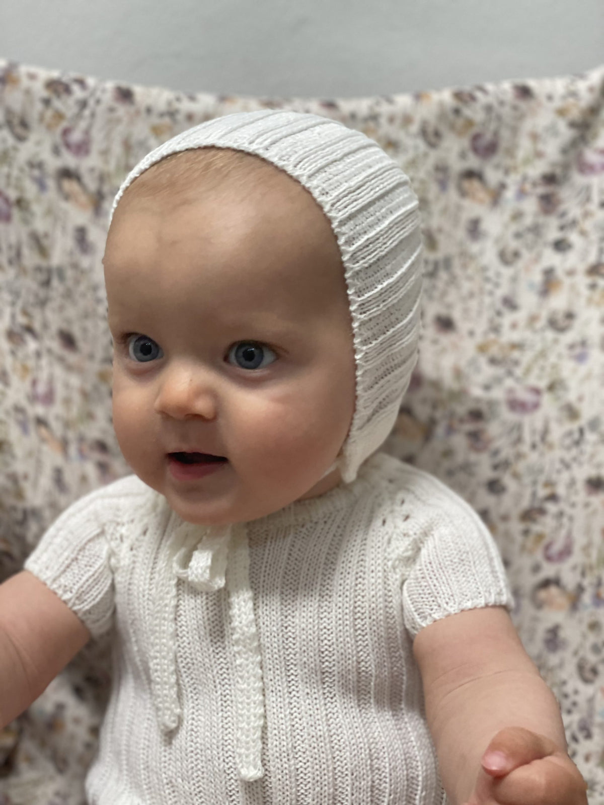 GORRO CANALÉ PERLÉ BLANCO