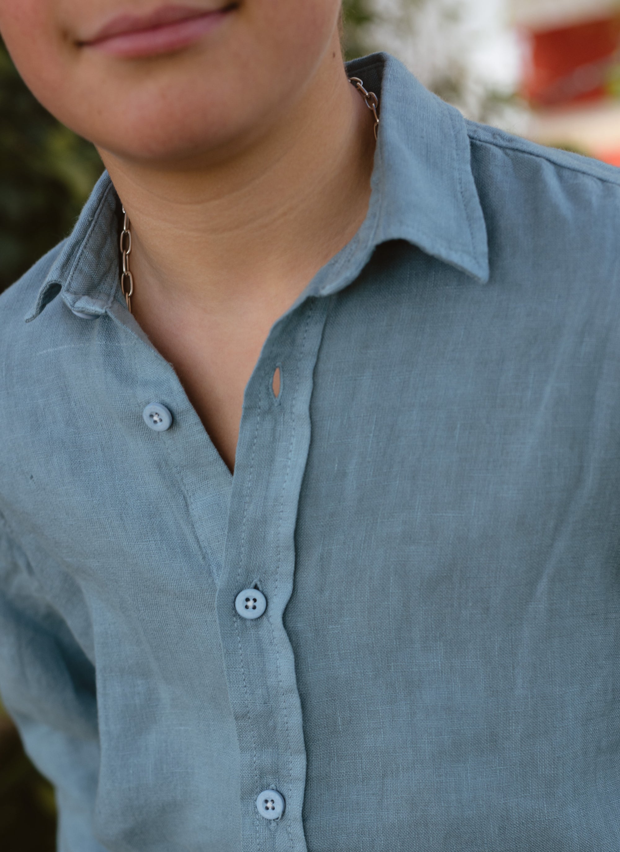 CAMISA C/PALA CELESTÓN